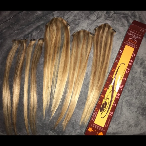 8 Euronext Blonde Frost Hair Extensions